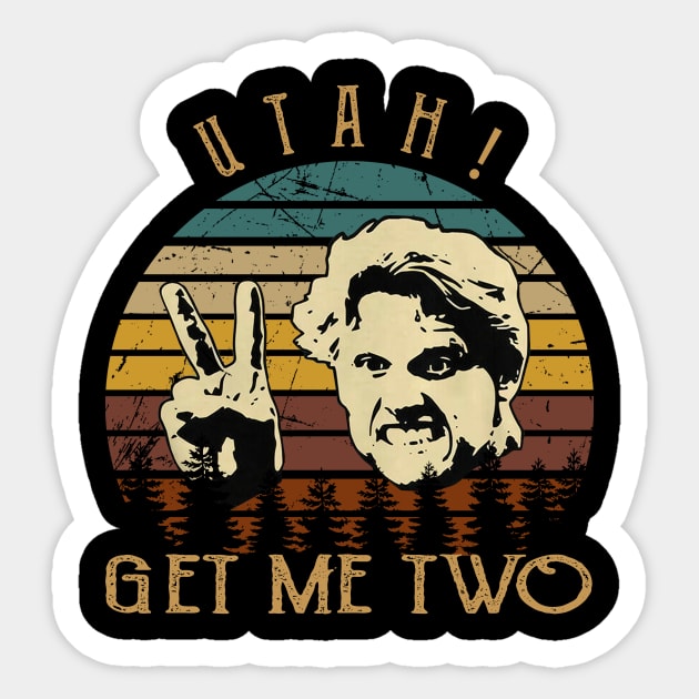 Utah get me two image art Sticker by Madisen Harvey